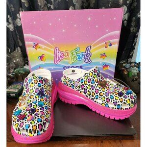 Crocs Lisa Frank Mega Crush Clogs Womens Size 10 New In Box 90s Colorful